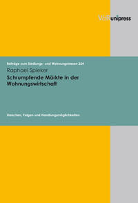 Vorderes Coverbild Schrumpfende Märkte in der Wohnungswirtschaft