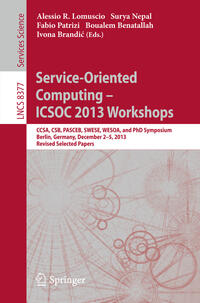 Vorderes Coverbild Service-Oriented Computing--ICSOC 2013 Workshops