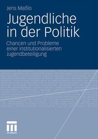 Vorderes Coverbild Jugendliche in der Politik