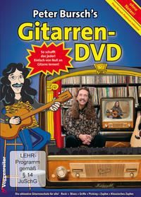 Vorderes Coverbild Peter Bursch's Gitarren-DVD