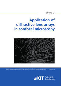 Vorderes Coverbild Application of diffractive lens arrays in confocal microscopy