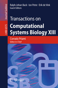 Vorderes Coverbild Transactions on Computational Systems Biology XIII