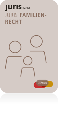 Vorderes Coverbild juris Familienrecht