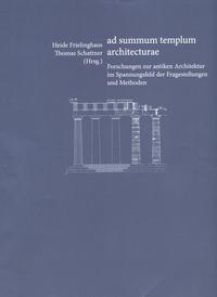 Vorderes Coverbild ad summum templum architecturae