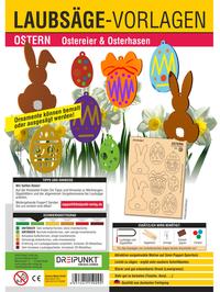 Vorderes Coverbild Laubsägevorlagen Ostern