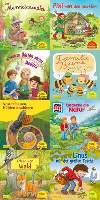 Vorderes Coverbild Pixi-8er-Set 290: Pixi liebt die Natur (8x1 Exemplar)