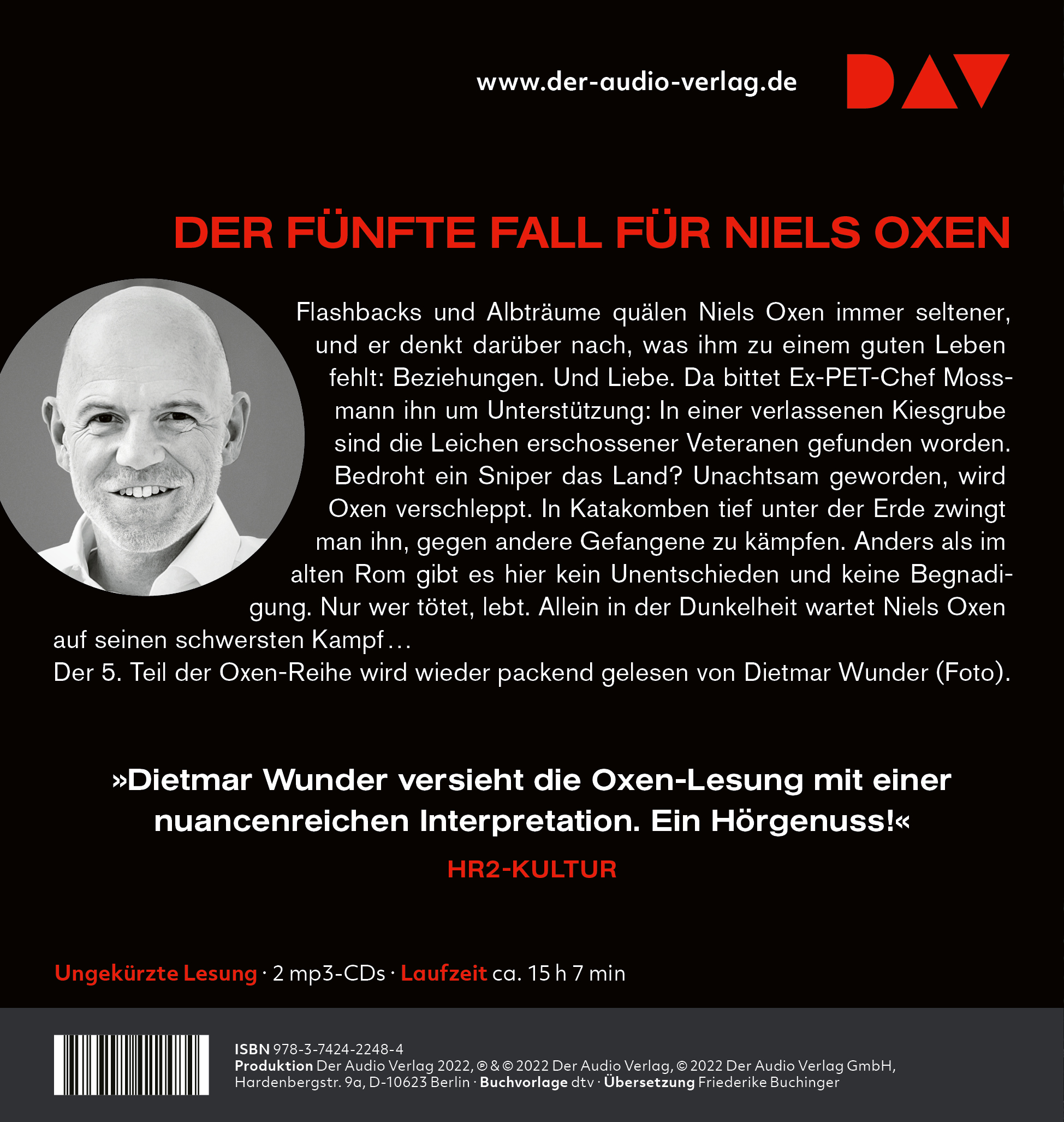 Rückseitencover Oxen. Noctis