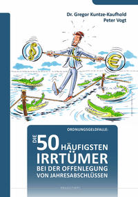 Vorderes Coverbild Die 50 häufigsten Irrtümer bei der Offenlegung von Jahresabschlüssen