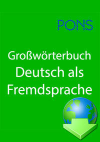 Vorderes Coverbild Großwörterbuch Deutsch als Fremdsprache Deutsch einsprachig