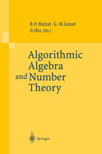 Vorderes Coverbild Algorithmic Algebra and Number Theory