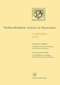 Vorderes Coverbild Nordrhein-Westfälische Akademie der Wissenschaften