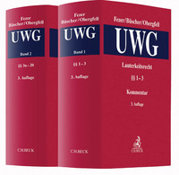 Vorderes Coverbild Lauterkeitsrecht, Kommentar zum Gesetz gegen den unlauteren Wettbewerb (UWG) Gesamtwerk