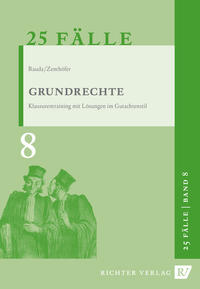 Vorderes Coverbild 25 Fälle - Band 8 - Grundrechte