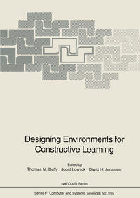 Vorderes Coverbild Designing Environments for Constructive Learning