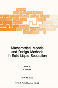 Vorderes Coverbild Mathematical Models and Design Methods in Solid-Liquid Separation