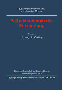 Vorderes Coverbild Pathobiochemie der Entzündung