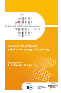 Vorderes Coverbild Biobanken als Bindeglied zwischen Versorgung und Forschung