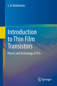 Vorderes Coverbild Introduction to Thin Film Transistors