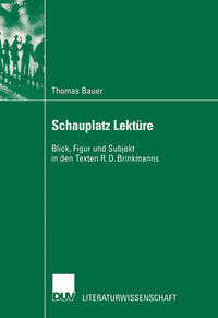Vorderes Coverbild Schauplatz Lektüre