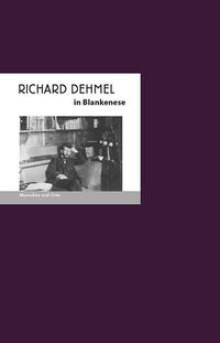 Vorderes Coverbild Richard Dehmel in Blankenese