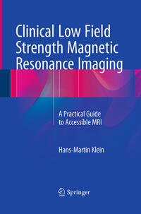 Vorderes Coverbild Clinical Low Field Strength Magnetic Resonance Imaging