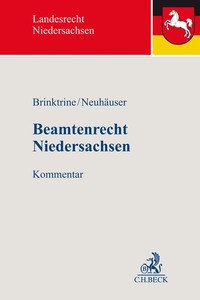 Vorderes Coverbild Beamtenrecht Niedersachsen
