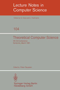 Vorderes Coverbild Theoretical Computer Science