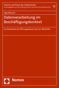 Vorderes Coverbild Datenverarbeitung im Beschäftigungskontext