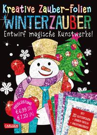 Vorderes Coverbild Kreative Zauber-Folien: Winterzauber: Set mit 10 Zaubertafeln, 20 Folien und Anleitungsbuch