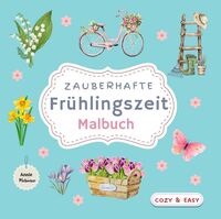 Vorderes Coverbild Zauberhafte Frühlingszeit - Malbuch