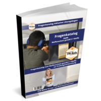 Vorderes Coverbild Waffenschein nach §7 WaffG Fragenkatalog mit über 2000 Lern-/Prüfungsfragen (Buch/Printversion)