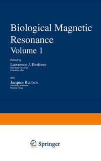 Vorderes Coverbild Biological Magnetic Resonance