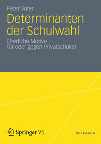 Vorderes Coverbild Determinanten der Schulwahl
