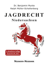 Vorderes Coverbild Jagdrecht Niedersachsen