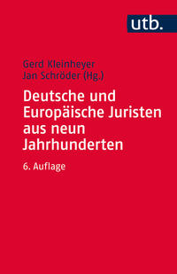 Vorderes Coverbild Deutsche und Europäische Juristen aus neun Jahrhunderten