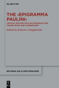 Vorderes Coverbild The ›Epigramma Paulini‹