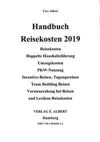 Vorderes Coverbild Handbuch Reisekosten 2019