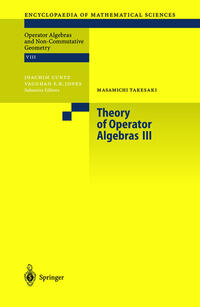 Vorderes Coverbild Theory of Operator Algebras III