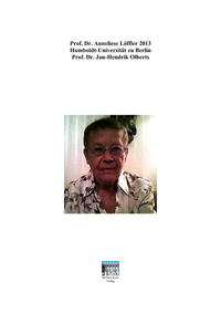 Vorderes Coverbild Prof. Dr. Anneliese Löffler-Humboldt Universität zu Berlin 2013