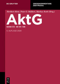 Vorderes Coverbild Aktiengesetz / §§ 131-146