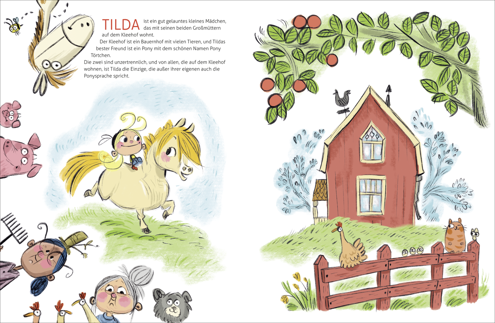 Beispielinhalt (Bild) Tilda und Pony Törtchen