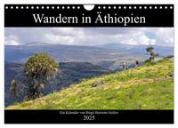 Vorderes Coverbild Wandern in Äthiopien (Wandkalender 2025 DIN A4 quer), CALVENDO Monatskalender