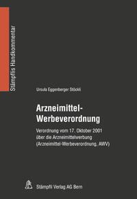 Vorderes Coverbild Arzneimittel-Werbeverordnung