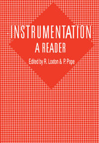 Vorderes Coverbild Instrumentation: A Reader