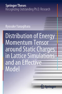 Vorderes Coverbild Distribution of Energy Momentum Tensor around Static Charges in Lattice Simulations and an Effective Model
