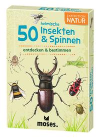 Vorderes Coverbild Expedition Natur 50 heimische Insekten & Spinnen