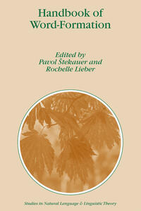 Vorderes Coverbild Handbook of Word-Formation