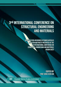 Vorderes Coverbild 3rd International Conference on Structural Engineering and Materials