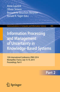 Vorderes Coverbild Information Processing and Management of Uncertainty