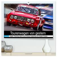 Vorderes Coverbild Tourenwagen von gestern (hochwertiger Premium Wandkalender 2025 DIN A2 quer), Kunstdruck in Hochglanz